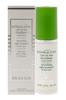 Botanical D-Tox Detoxifying Night Treatment by Sisley for Unisex - 1.05 oz Treatment