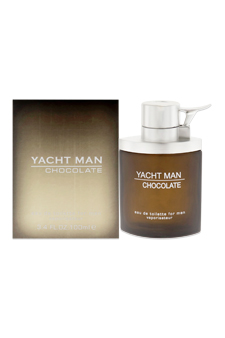Yacht Man Chocolate by Myrurgia for Men - 3.4 oz EDT Spray