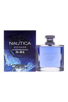 Nautica Voyage N83 by Nautica for Men - 3.4 oz EDT Spray