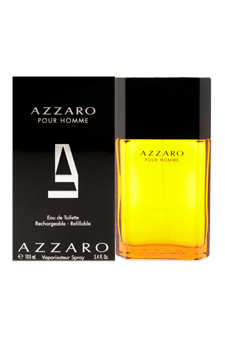 Azzaro by Loris Azzaro for Men - 3.4 oz EDT Spray (Refillable)