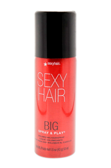 Big Sexy Spray & Play Hair Spray - Travel Size by Sexy Hair for Unisex - 1.5 oz Hair Spray