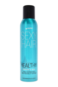 Smooth Sexy Hair Smooth & Seal Anti-Frizz & Shine Spray by Sexy Hair for Unisex - 6 oz Hair Spray