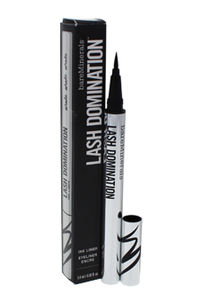 Lash Domination Ink Liner - Intense Black by bareMinerals for Women - 0.02 oz Eyeliner