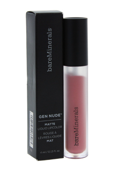 Gen Nude Matte Liquid Lipcolor - Swag by bareMinerals for Women - 0.13 oz Lipstick
