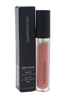 Gen Nude Matte Liquid Lipcolor - Extra by bareMinerals for Women - 0.13 oz Lipstick