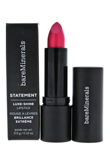 Statement Luxe-Shine Lipstick - Rebound by bareMinerals for Women - 0.12 oz Lipstick