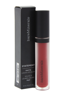 Statement Matte Liquid Lipcolor - Naughty by bareMinerals for Women - 0.13 oz Lipstick