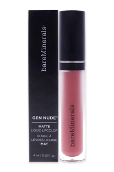 Gen Nude Matte Liquid Lipcolor - Juju by bareMinerals for Women - 0.13 oz Lipstick
