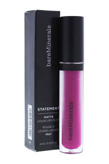 Statement Matte Liquid Lipcolor - Omg by bareMinerals for Women - 0.13 oz Lipstick