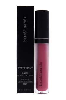 Statement Matte Liquid Lipcolor - Fresh by bareMinerals for Women - 0.13 oz Lipstick