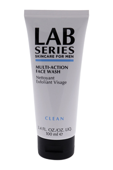 Multi- Action Face Wash by Lab Series for Men - 3.4 oz Face Wash