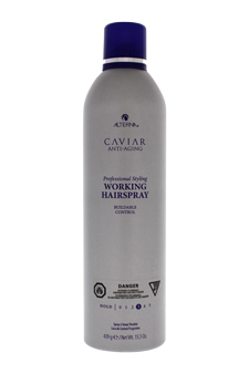Caviar Anti-Aging Working Hair Spray by Alterna for Unisex - 15.5 oz Hair Spray
