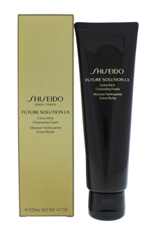 Future Solution LX Extra Rich Cleansing Foam by Shiseido for Unisex - 4.7 oz Foam