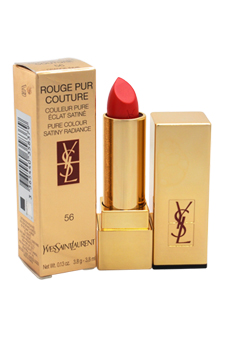 Rouge Pur Couture Pure Colour Satiny Radiance Lipstick - # 56 Orange Indie by Yves Saint Laurent for Women - 0.13 oz Lipstick