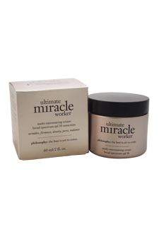 Ultimate Miracle Worker Multi-Rejuvenating Cream Broad Spectrum SPF30 by Philosophy for Unisex - 2 oz Sunscreen