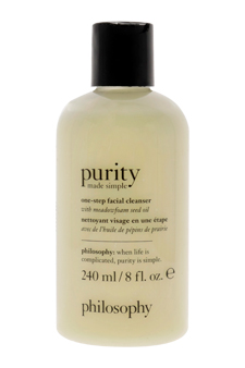 Purity Made Simple One Step Facial Cleanser by Philosophy for Unisex - 8 oz Cleanser