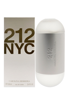 212 by Carolina Herrera for Women - 3.4 oz EDT Spray