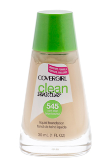 Clean Sensitive Liquid Foundation - # 545 Warm Beige by CoverGirl for Women - 1 oz Foundation