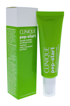 Pep-Start Double Bubble Purifying Mask by Clinique for Unisex - 1.7 oz Mask