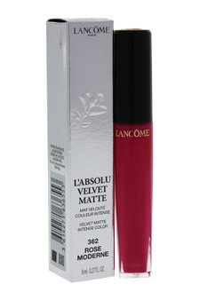 L Absolu Velvet Matte Lip Gloss - # 362 Rose Moderne by Lancome for Women - 0.27 oz Lip Gloss