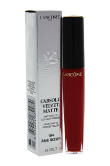 L Absolu Velvet Matte Lip Gloss - # 184 Ame Soeur by Lancome for Women - 0.27 oz Lip Gloss