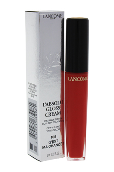 L Absolu Gloss Cream Lip Gloss - # 105 C est Ma Chance! by Lancome for Women - 0.27 oz Lip Gloss