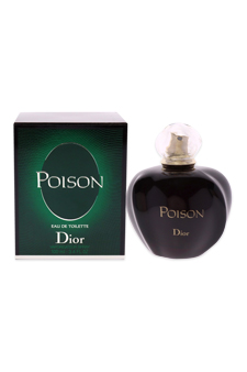 Poison by Christian Dior for Women - 3.4 oz EDT Spray