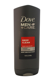 Deep Clean Body and Face Wash by Dove for Men - 13.5 oz Body Wash