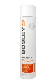 Bos Revive Nourishing Shampoo for Visibly Thinning Color-Treated Hair by Bosley for Unisex - 10.1 oz Shampoo
