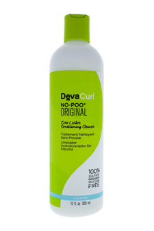 DevaCurl No-Poo Zero Lather Conditioning Cleanser by Deva Curl for Unisex - 12 oz Cleanser