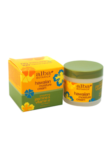 Hawaiian Moisture Cream Jasmine & Vitamine by Alba Botanica for Unisex - 3 oz Cream