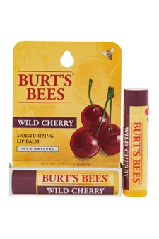 Wild Cherry Moisturizing Lip Balm Blister by Burt s Bees for Unisex - 0.15 oz Lip Balm