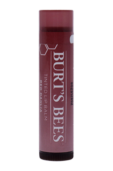 Tinted Lip Balm - Red Dahlia by Burt s Bees for Unisex - 0.15 oz Lip Balm
