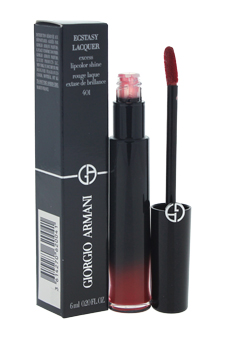 Ecstasy Lacquer Excess Lipcolor Shine - # 401 Red Chrome by Giorgio Armani for Women - 0.2 oz Lip Gloss