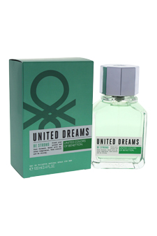 United Dreams Be Strong by United Colors of Benetton for Men - 3.4 oz EDT Spray