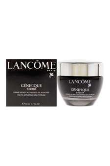 Genifique Repair Youth Activating Night Cream by Lancome for Unisex - 1.7 oz Cream