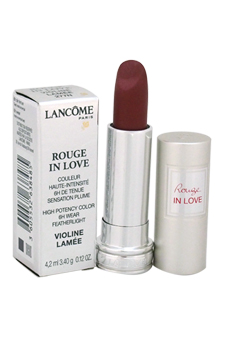 Rouge In Love High Potency Color Lipstick - # 277N Violine Lamee by Lancome for Women - 0.12 oz Lipstick