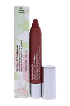 Chubby Stick Intense Moisturizing Lip Colour Balm - # 01 Curviest Caramel by Clinique for Women - 0.1 oz Lipstick