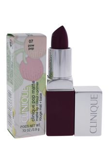 Clinique Pop Matte Lip Colour + Primer - # 07 Pow Pop by Clinique for Women - 0.13 oz Lip Stick