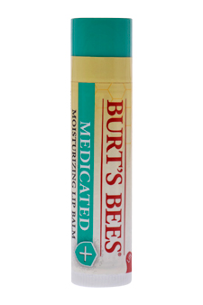 Medicated Lip Balm by Burt s Bees for Unisex - 0.15 oz Lip Balm