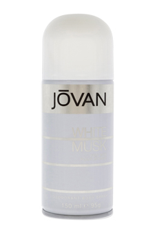 White Musk by Jovan for Men - 5 oz Deodorant Body Spray