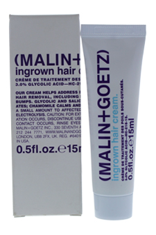 Ingrown Hair Cream by Malin + Goetz for Unisex - 0.5 oz Cream