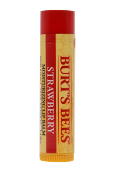 Strawberry Moisturizing Lip Balm by Burt s Bees for Unisex - 0.15 oz Lip Balm