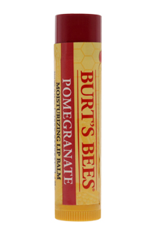 Pomegranate Moisturizing Lip Balm by Burt s Bees for Unisex - 0.15 oz Lip Balm