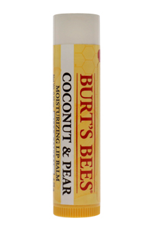 Coconut & Pear Moisturizing Lip Balm by Burt s Bees for Unisex - 0.15 oz Lip Balm