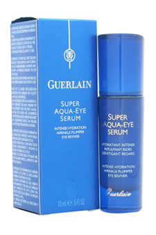 Super Aqua Eye Serum Intense Hydration Wrinkle Plumper by Guerlain for Unisex - 0.5 oz Serum
