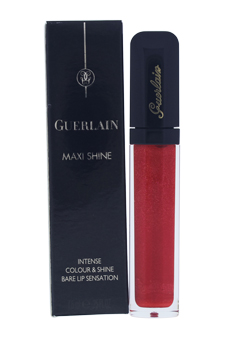 Maxi Shine Lip Gloss - # 421 Red Pow by Guerlain for Women - 0.25 oz Lip Gloss