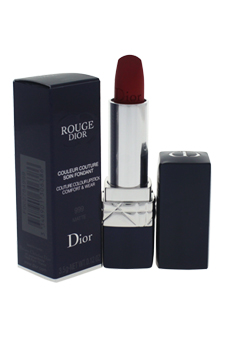 Rouge Dior Couture Colour Comfort & Wear Lipstick - # 999 Matte by Christian Dior for Women - 0.12 oz Lipstick