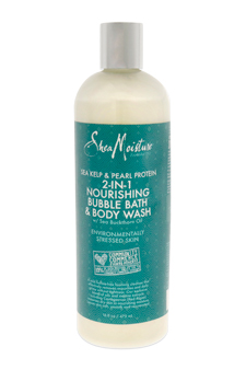 Sea Kelp & Pearl Protein Nourishing Body Wash by Shea Moisture for Unisex - 16 oz Body Wash
