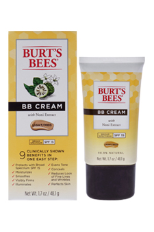 BB Cream SPF 15 - Light/Medium by Burt s Bees for Women - 1.7 oz Foundation